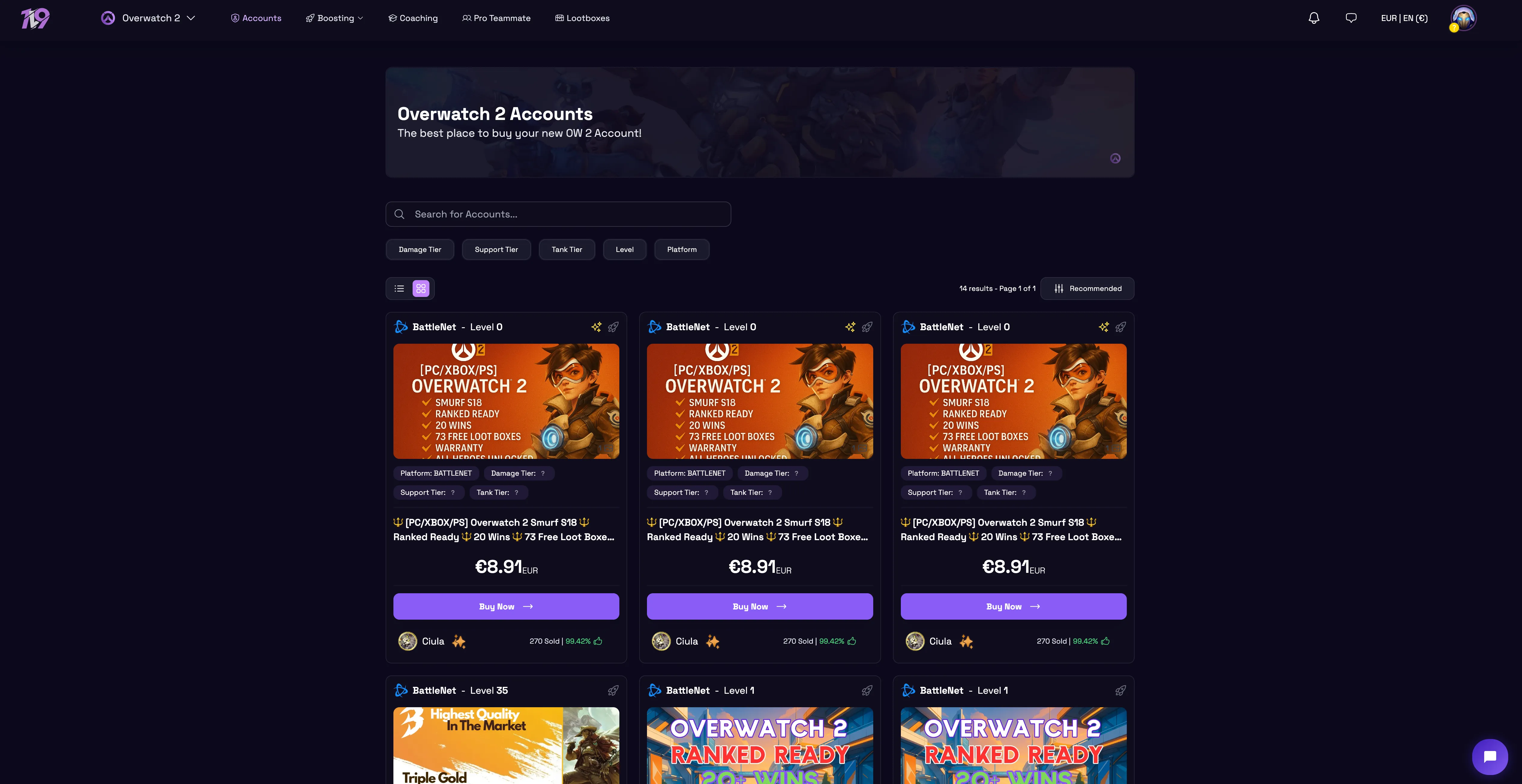 best sites to buy overwatch 2 accounts